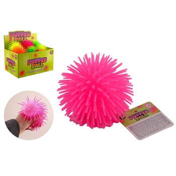 PUFFERBOLL - 9CM - MIXADE F&Auml;RGER - I DISPLAY (24 st.)