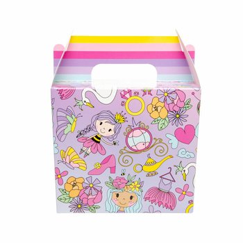 Menybox / Kalasbox Prinsessor 14x10x17 cm (12-pack)