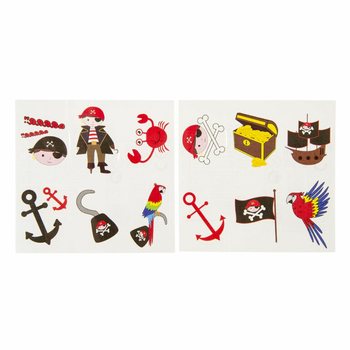 Pirat Fun Tatueringar - Display (96 st)