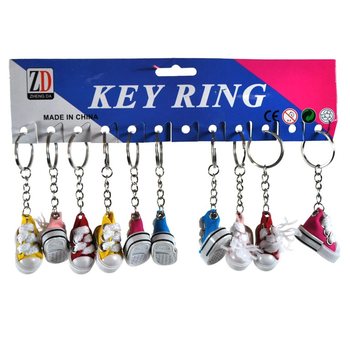 Nyckelring med Sko (12-pack)