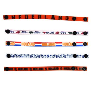***FYNDPRIS*** FAN BANDS / HOLLAND ARMBAND I DISPLAY (160 st.)