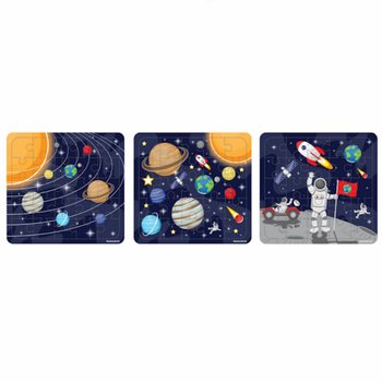 Rymdpussel Display - 108 Delar (13x12cm)
