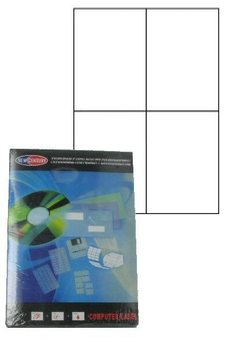 Skrivaretiketter Sj&auml;lvh&auml;ftande (100 Ark)