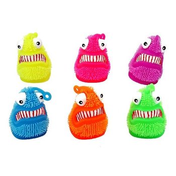 STORA LYSANDE PUFFER-MONSTER MED LJUS Ø9,5CM (12-pack)