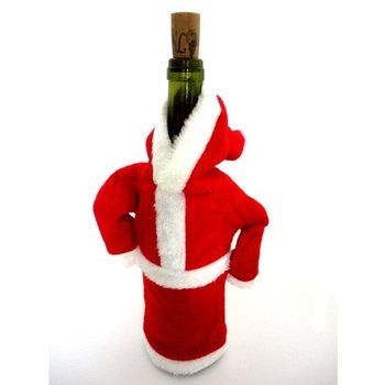 Vinflasktr&ouml;ja Jultomten (12-pack)