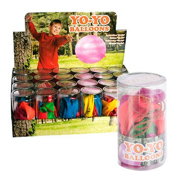 **BESTSELLER** 3-PACK PUNCHBALL-BALLONGER I TUB (24 tuber á 3 st)