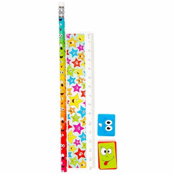 Smiley ritset 4 delar (24 st)