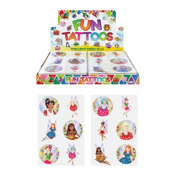 Fun Tattoos - Älva / Fairy Display (96 st)