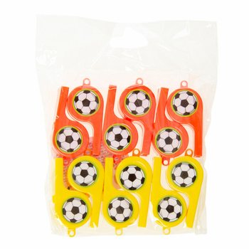 Fotbollsvisslor (12-pack)