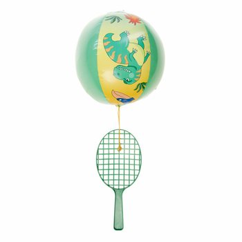 Paddle-racket med boll - Dinosaurie (12-pack)