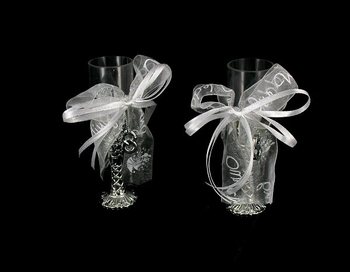 DEKORATION CHAMPAGNEGLAS (6-pack)