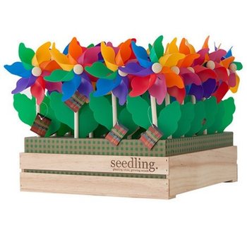 SEEDLING - VINDMÖLLOR I TRÄDISPLAY (20 st)