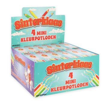 F&auml;rgpennor Sinterklaas 4-pack i display (120 st.)