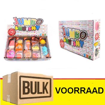 *** BULKERBJUDANDE *** JUMBO SQUISHY i Display (288 st.) - TREND!