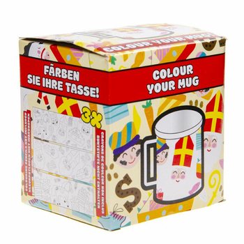 SINTERKLAAS - F&Auml;RGL&Auml;GG DIN EGEN MUGG (2 st)