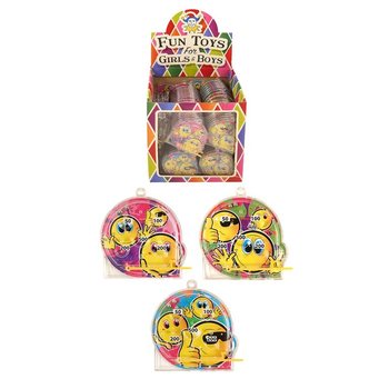 Mini Flipperspel Smiley för Fiskdamm (108 st)
