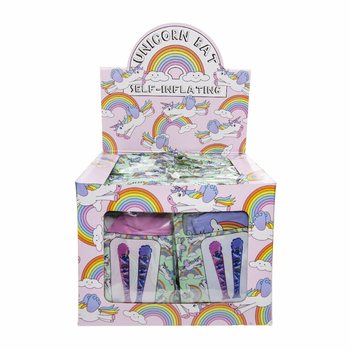 Sj&auml;lvuppbl&aring;sande Unicorn-klubba - 49x13 cm - Display (48 st)