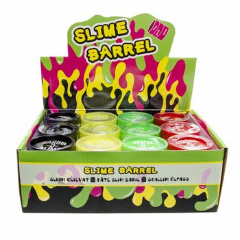 FÄRGAT SLIME I TUNNA I DISPLAY (12 st.)
