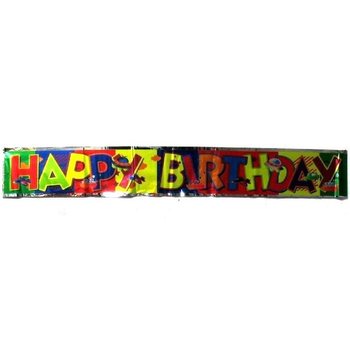 HAPPY BIRTHDAY - BANNER (15 st)