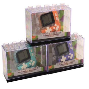 BLOCKSPELKONSOL - MIXADE F&Auml;RGER - I DISPLAY (12 st)