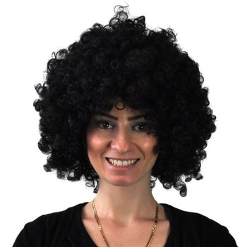 Afroperuk Svart (5-pack) - Grossist Festartiklar