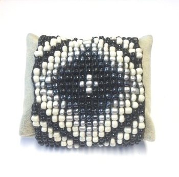 Aztec Armband Svart/Creme (1 st)
