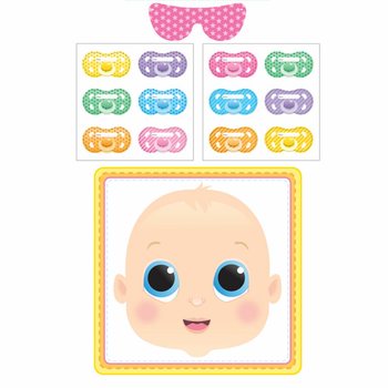 BABY SHOWER SPEL - STICK THE DUMMY (12-pack)