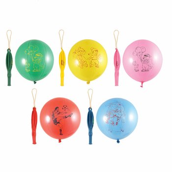 5-pack Punchballonger (Bounce Ballonger) i f&ouml;rpackning