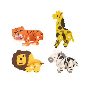 SUDDGUMMI DJUNGELDJUR I DISPLAY (84 st)