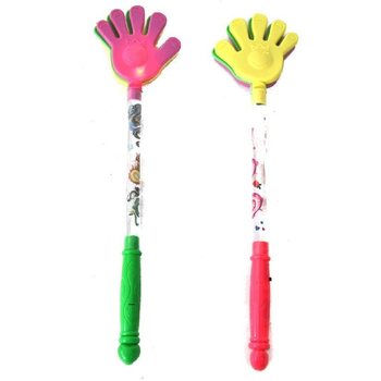 Lysande LED-stav med Klapphand (12 st)