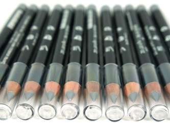 Läpp- & Eyeliner-penna Grå/Silver (12-pack)