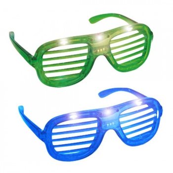 Shutter Shades Glas&ouml;gon med Belysning (24 st.)