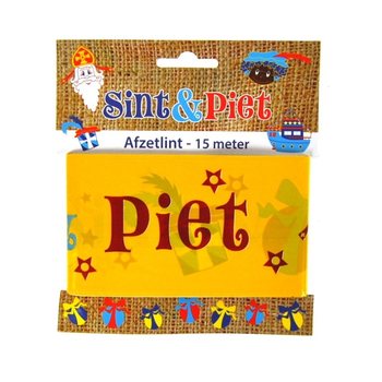 AVSP&Auml;RRNINGSBAND SINTERKLAAS - 15 METER (12-pack)
