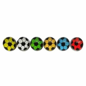 Studsbollar Fotboll Mix - Ø 3,2 cm (50 st)