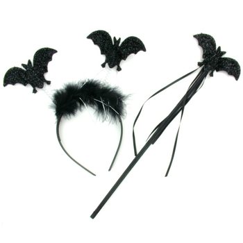 HALLOWEEN DIADEM MED STAV (12 st.)