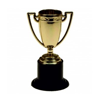 Guldtrofé 9 cm (12-pack)