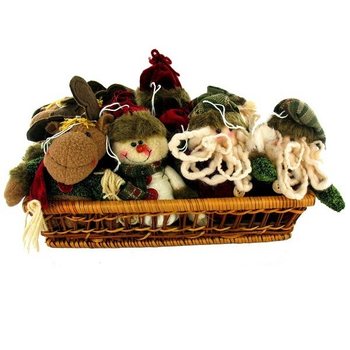 PLYSCHSN&Ouml;GUBBE & TOMTE I KORG - MODELL 3 (12-pack)