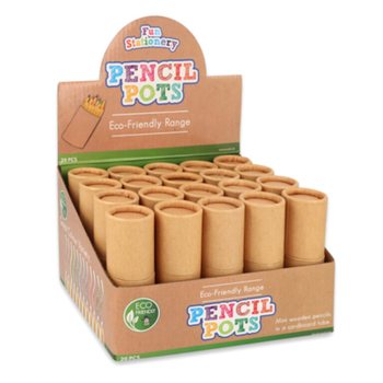 12x F&auml;rgpennor i Tub: Modell: Eco Friendly - I Display (20 st)