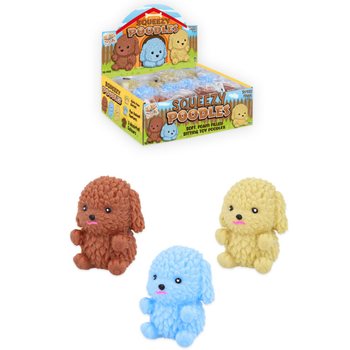 Stretchy Squishy Pudlar i Display (12 st)