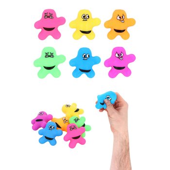 SQUEEZY SPLAT MAN - MIXADE F&Auml;RGER - I DISPLAY (24 st.)