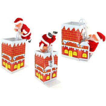 JULTOMTE KL&Auml;TTRAR I SKORSTENEN (2-pack)