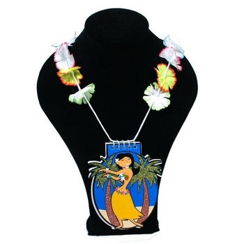 Hawaiikrans med Anteckningsbok (24-pack)
