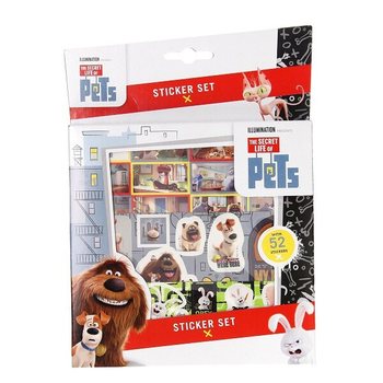 SECRET LIFE OF PETS Klistermärkeset 52 delar (12 st.)