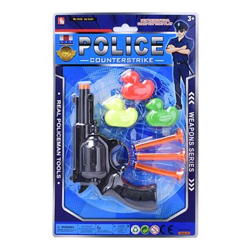 Polis leksaksset p&aring; kort - 2 blandade sorter (6 st)