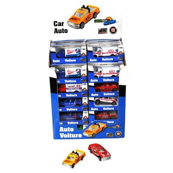 Die-Cast metallfordon i displaybox (36 st)