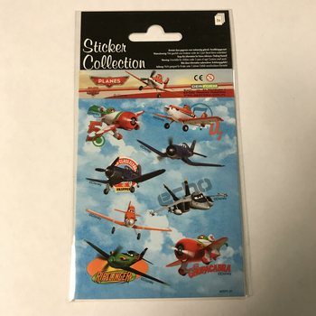 Disney Planes Klistermärkesark 16 x 9 cm (10 st.)