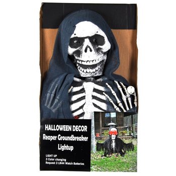 REAPER GROUNDBREAKER SKELETT MED BELYSNING 50 CM