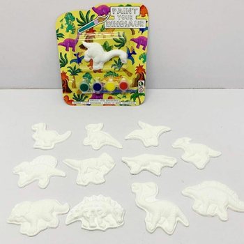 Måla din egen dinosaurie-karta (12 st)