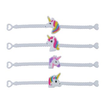 UNICORN SILIKONARMBAND FÖR BARN (100 st.)