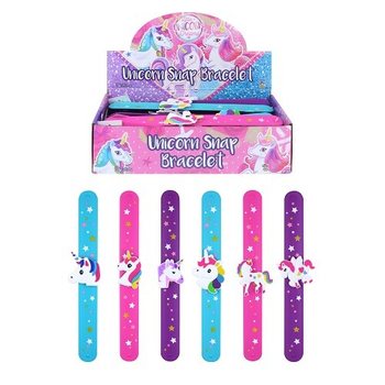 Enhörning Slap-armband / Unicorn Snap (24 st)